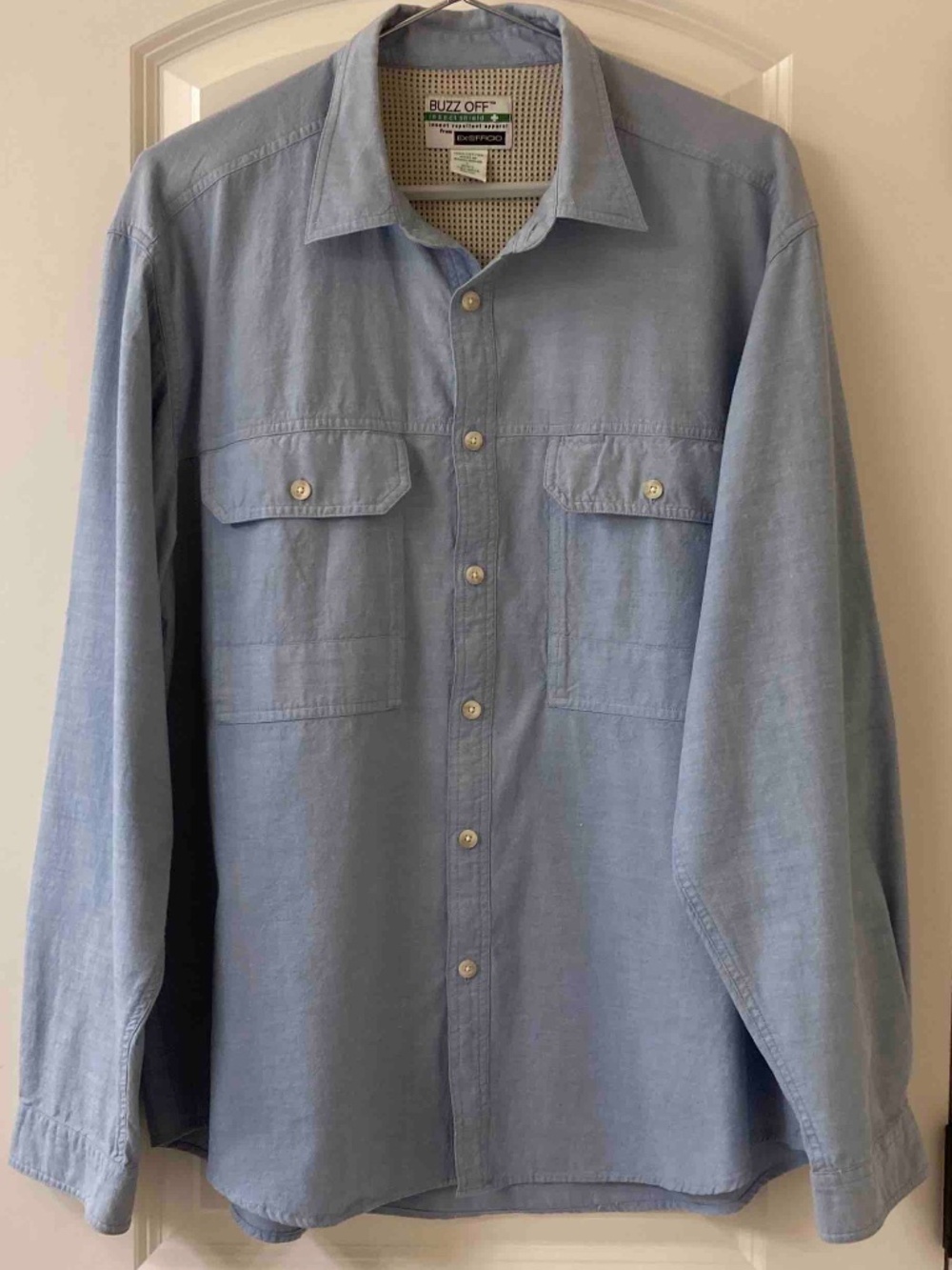 Men's Ex-Officio Buzz-off shirt size L